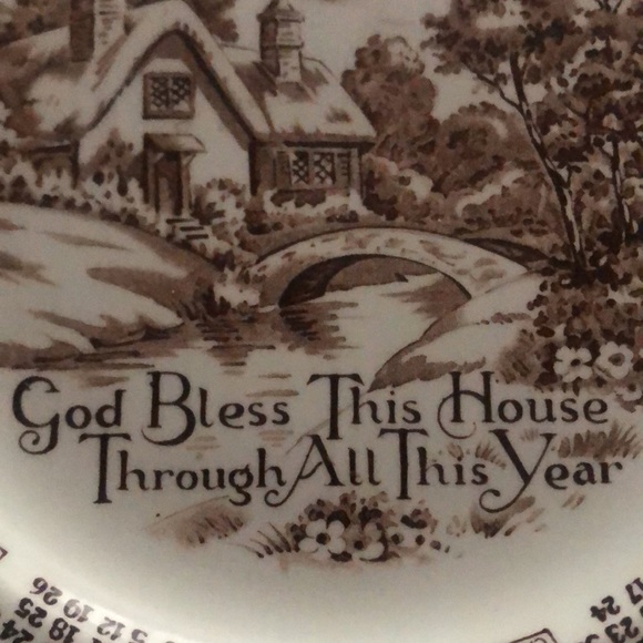 1961 Alfred Meakin Zodiac Plate - Picture 5 of 5